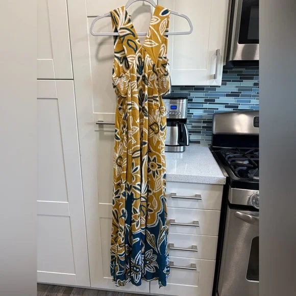 Anthropologie Celandine The Piper Bandeau Maxi Dress - Picture 10 of 10